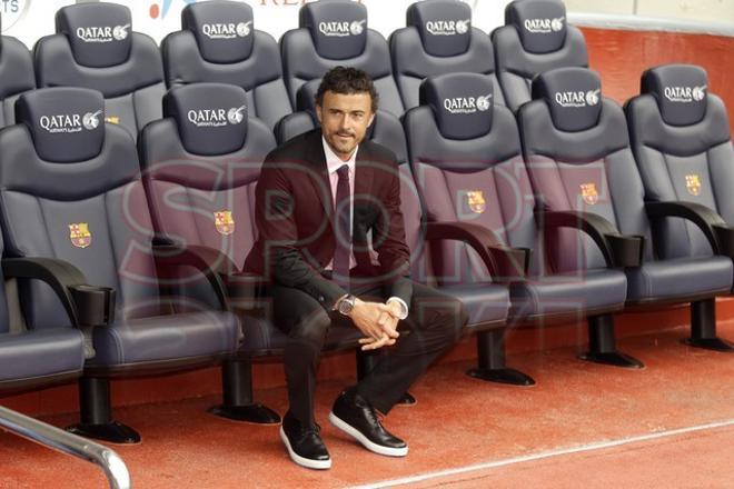 Las mejores imágenes de la presentación de Luis Enrique como entrenador del Barça