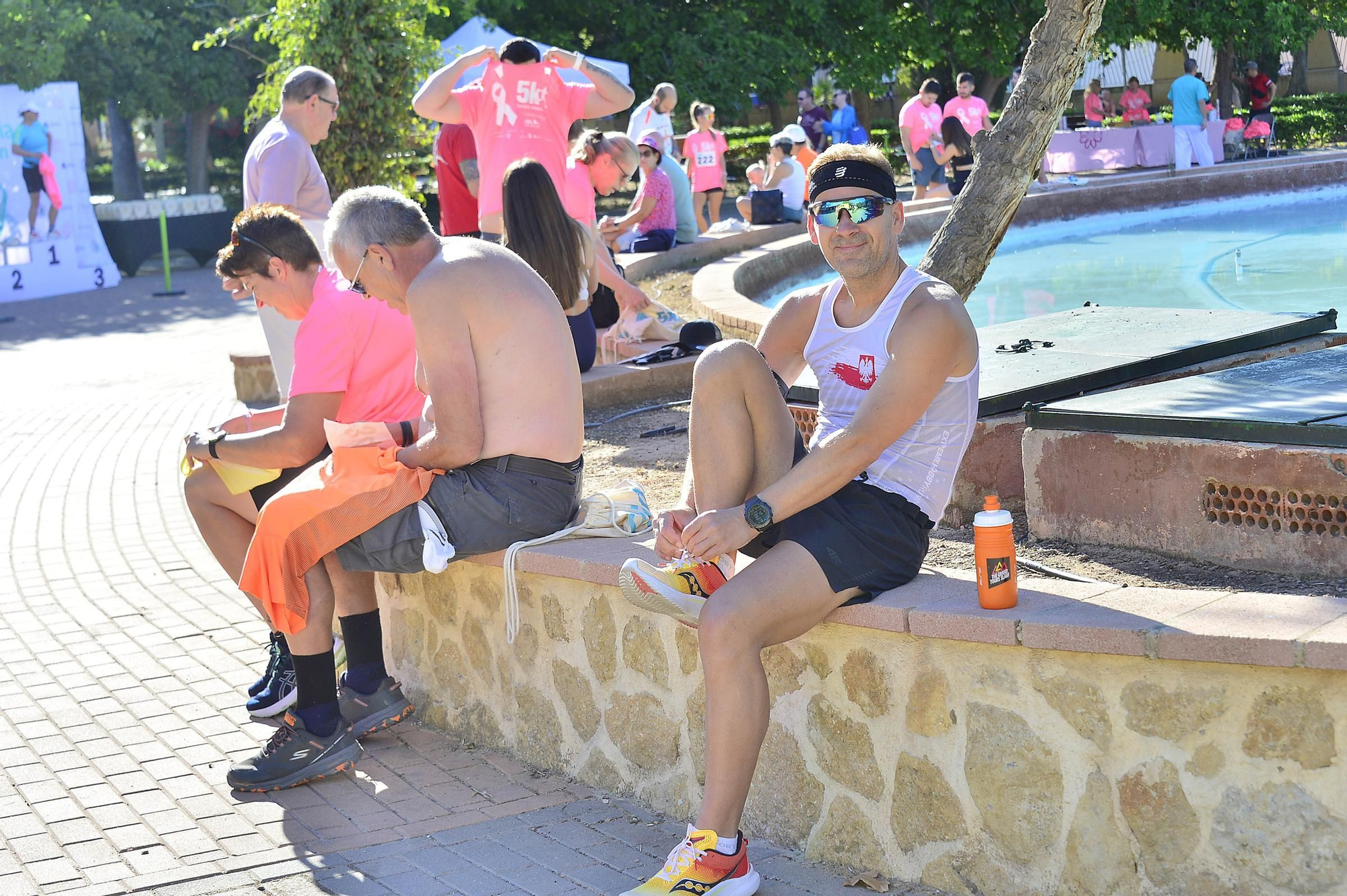 Carrera solidaria organizada por  QUIRÓNSALUD en beneficio de la asociación AFECÁNCER