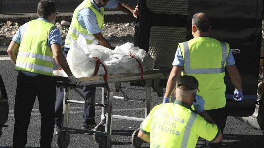 Ocho muertos en un accidente de tráfico en la A-7 a su paso por Cox (Alicante)
