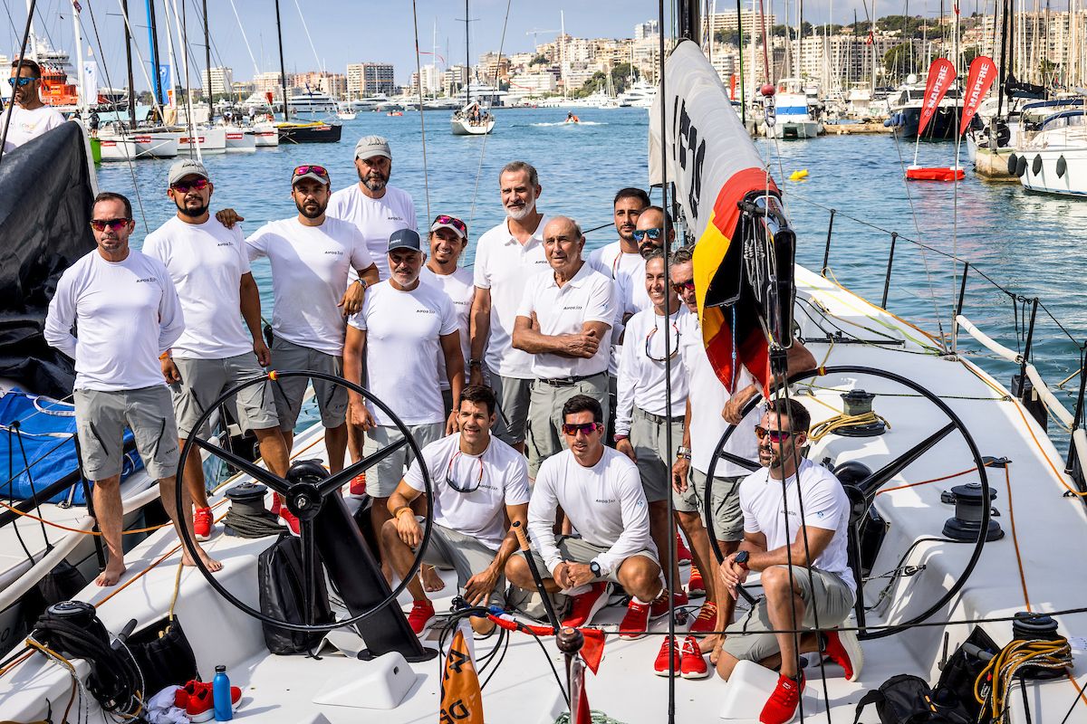 FOTOS | Felipe VI en Mallorca: el Rey se embarca en el 'Aifos' para participar en la primera regata de la Copa de vela