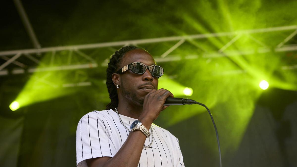 Un concert de l'artista Babaflow a Girona uns anys enerere.