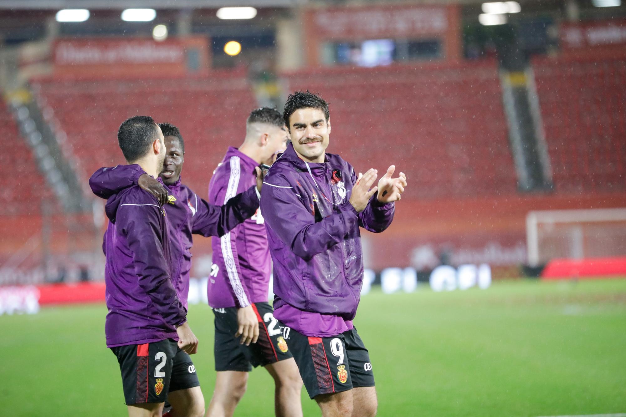 Así ha sido la celebración del ascenso del Mallorca en Son Moix