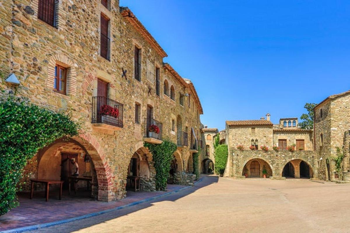 Monells, en la provincia de Girona. Monells, en la provincia de Girona.