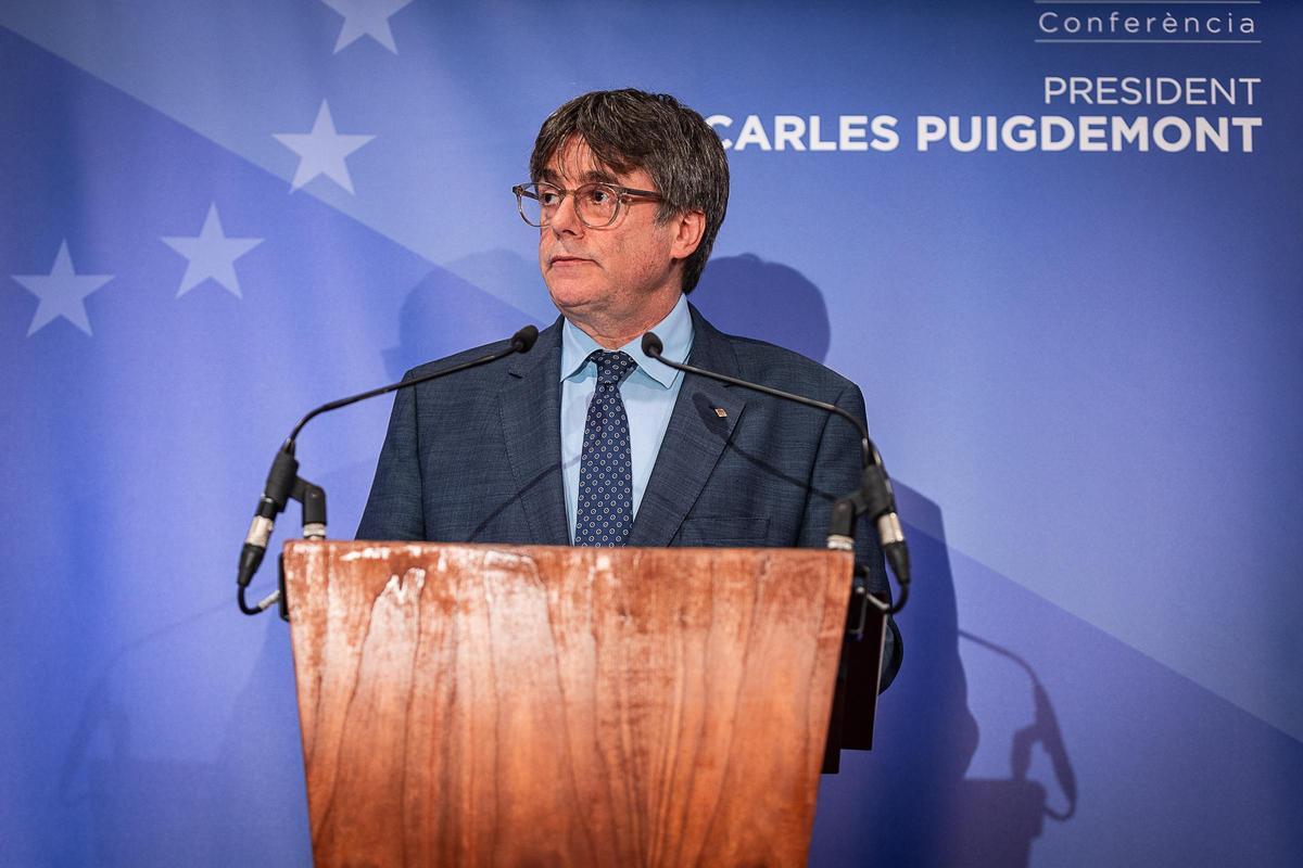 Puigdemont crida a la mobilització en el sisè aniversari de l’1-O