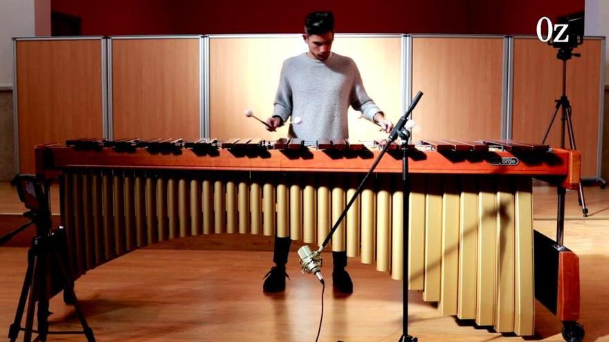 VÍDEO Diego Rubio, música tradicional en versión marimba