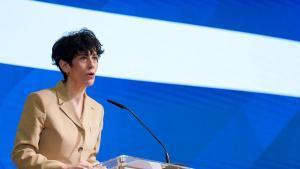 La ministra de Inclusión, Seguridad Social y Migraciones, Elma Saiz.