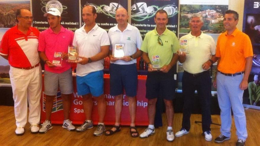 Entrega de trofeos del campeonato celebrado en La Manga Club.