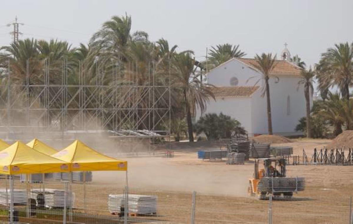 Alboraia alega contra el informe de Obras Públicas y mantiene el macrofestival