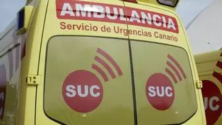 Rescatada una senderista de 62 años tras sufrir una caída en la subida al volcán de Caldera Blanca, en Lanzarote