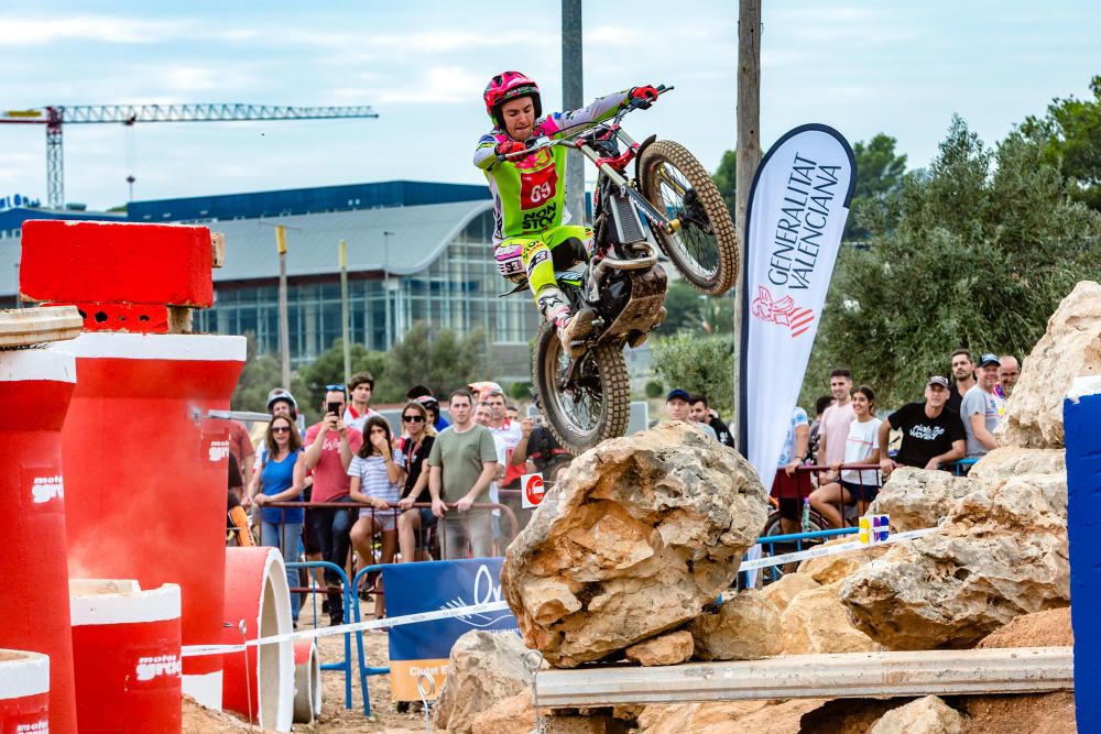 Bou se luce en el Mundial de Trial de La Nucía.