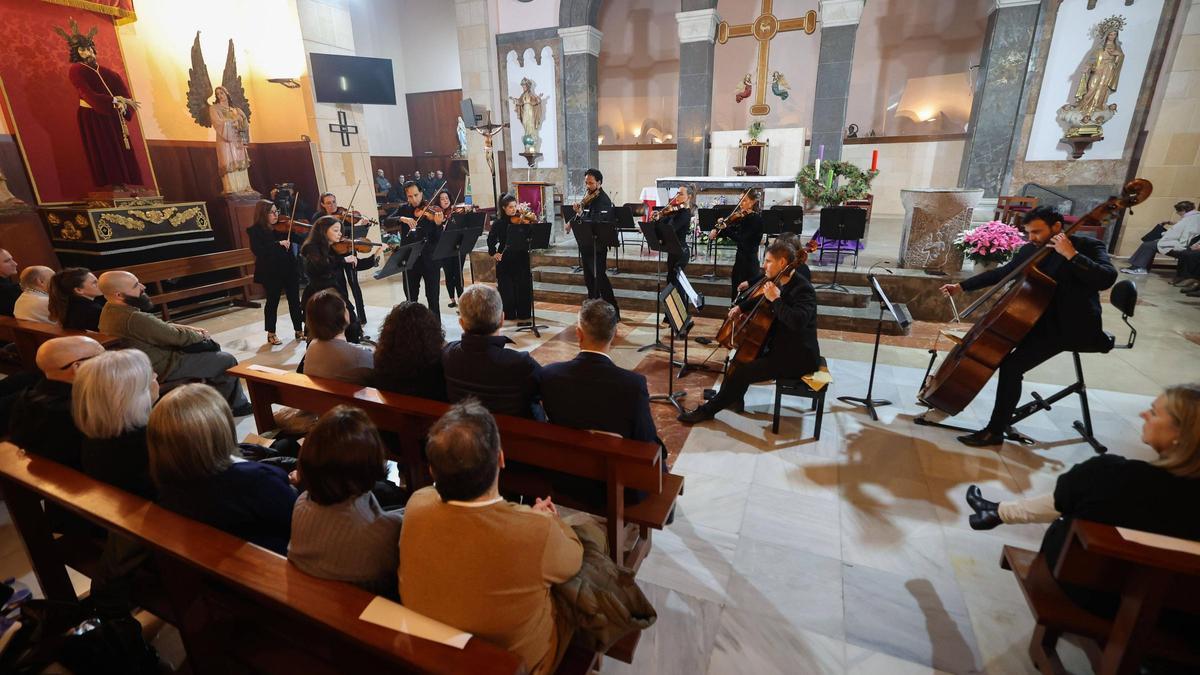 Estreno anoche de la nueva Orquesta de Cambra Ciutat d'Eivissa.