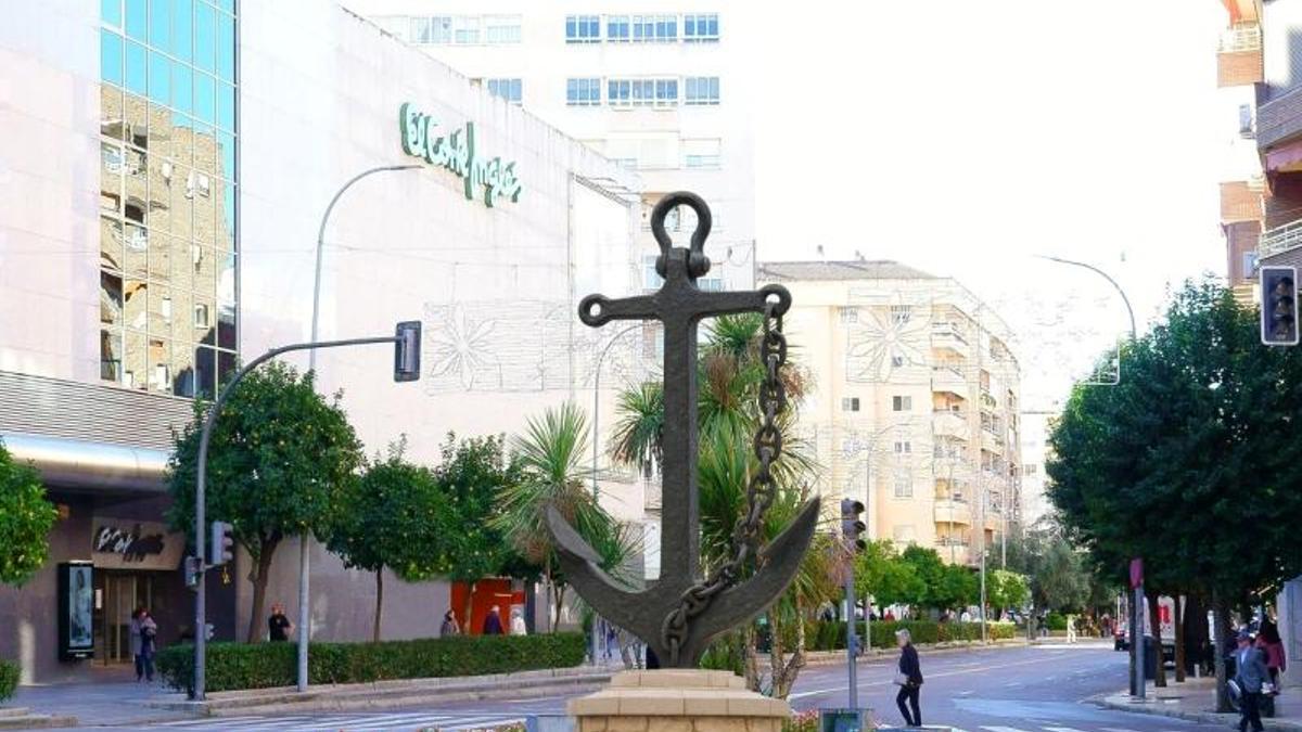 El ancla, tal y como debería haber sido colocada.