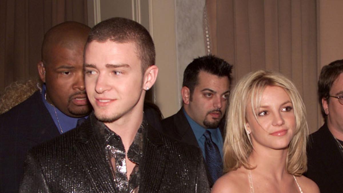 Britney Spears y Justin Timberlake, en 2001