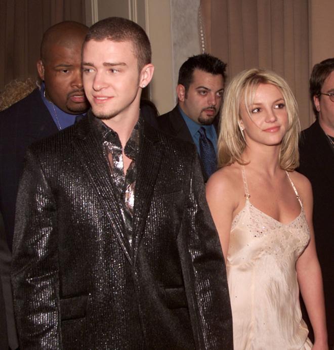 Britney Spears y Justin Timberlake, en 2001