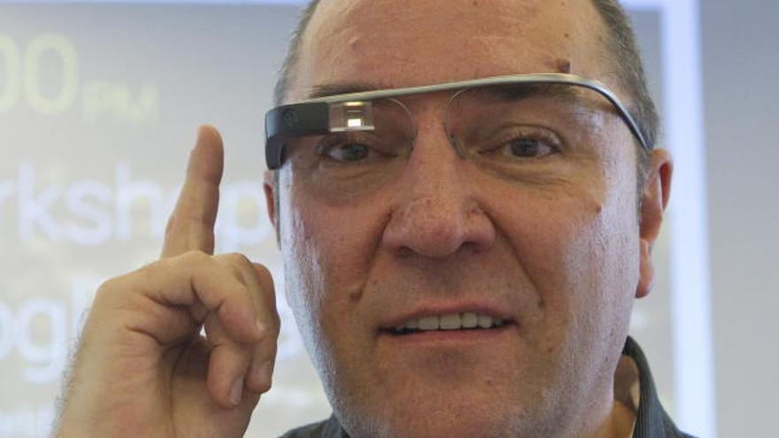 Así son las Google Glass.