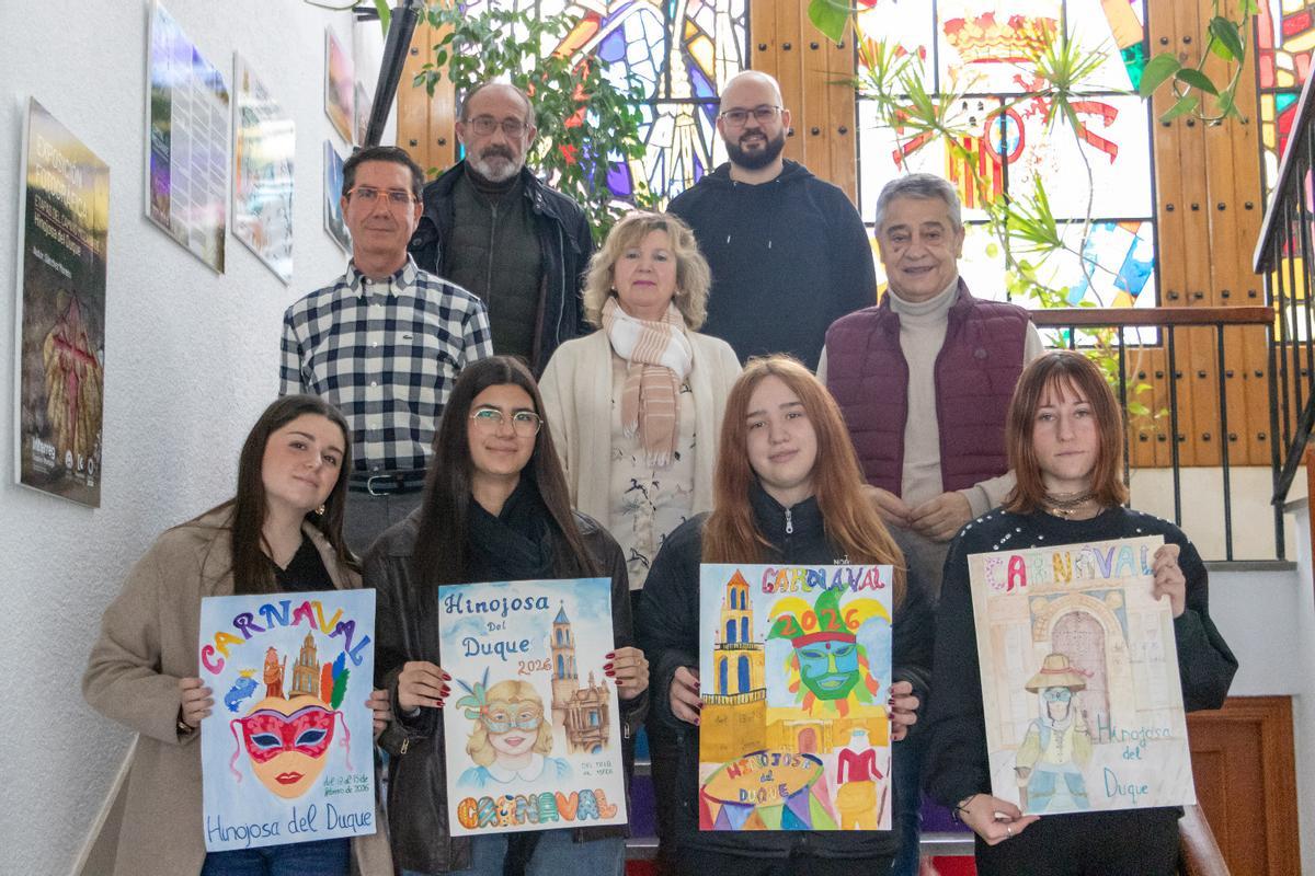 Presentacion del cartel del Carnaval Hinojoseño 2026.