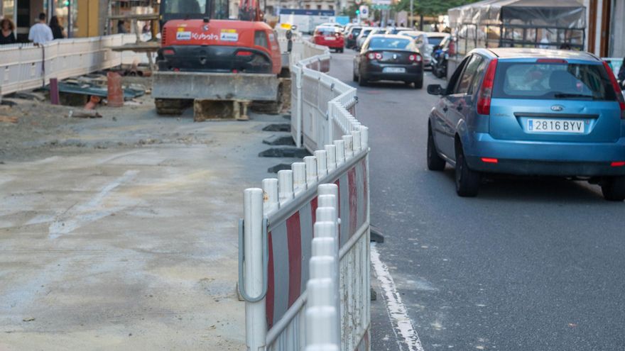 Las obras de San Andrés obligarán a un corte de tráfico total desde la  plaza de Pontevedra