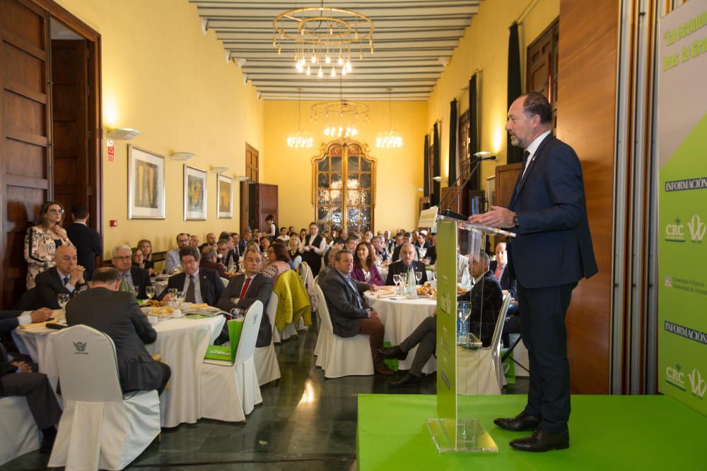 El alcalde de Orihuela durante su intervención