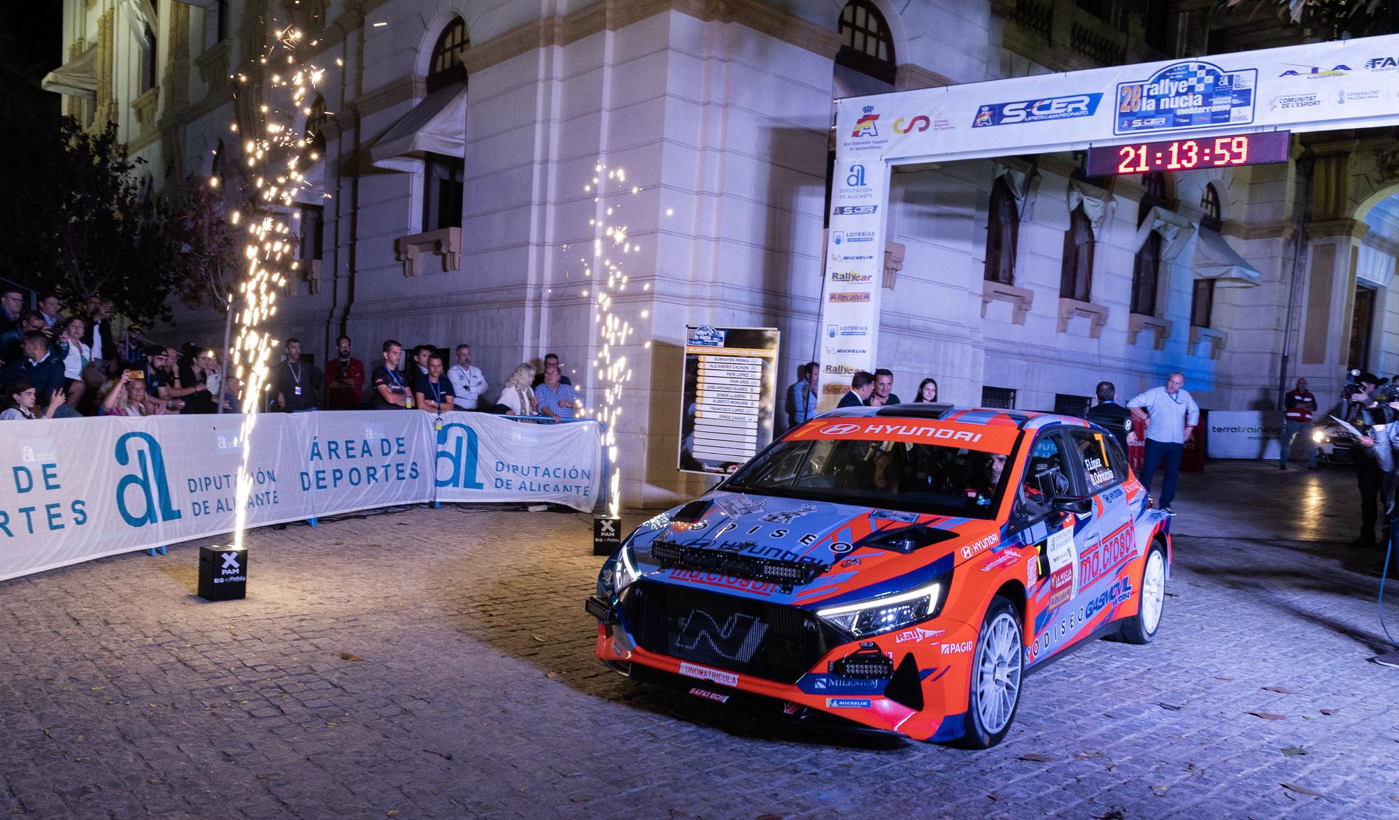 Vuelve la emoción a las carreteras alicantinas con el  Rallye La Nucía -Trofeo Costa Blanca.