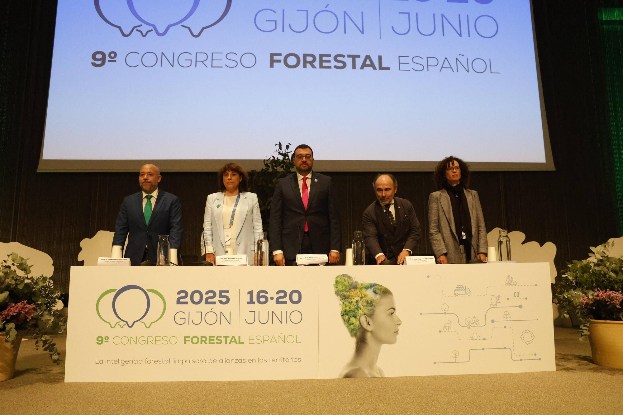 Así fue el inicio del Congreso Nacional Forestal celebrado en Gijón (en imágenes)