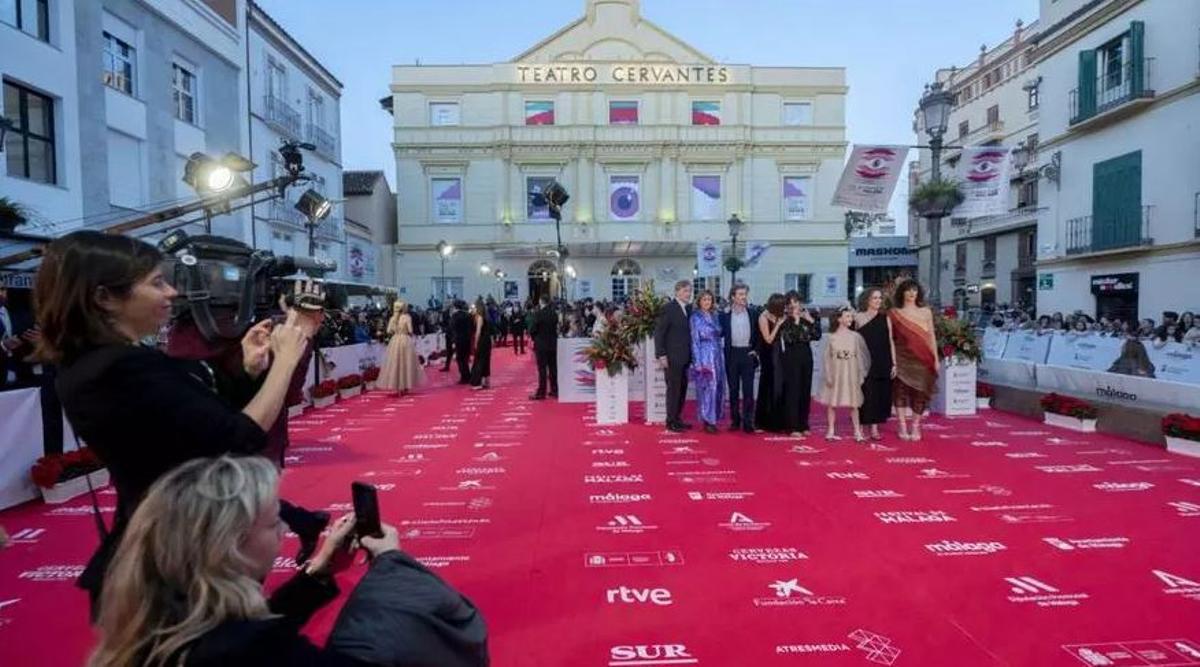 Imagen de archivo de la alfombra roja del Festival de Málaga