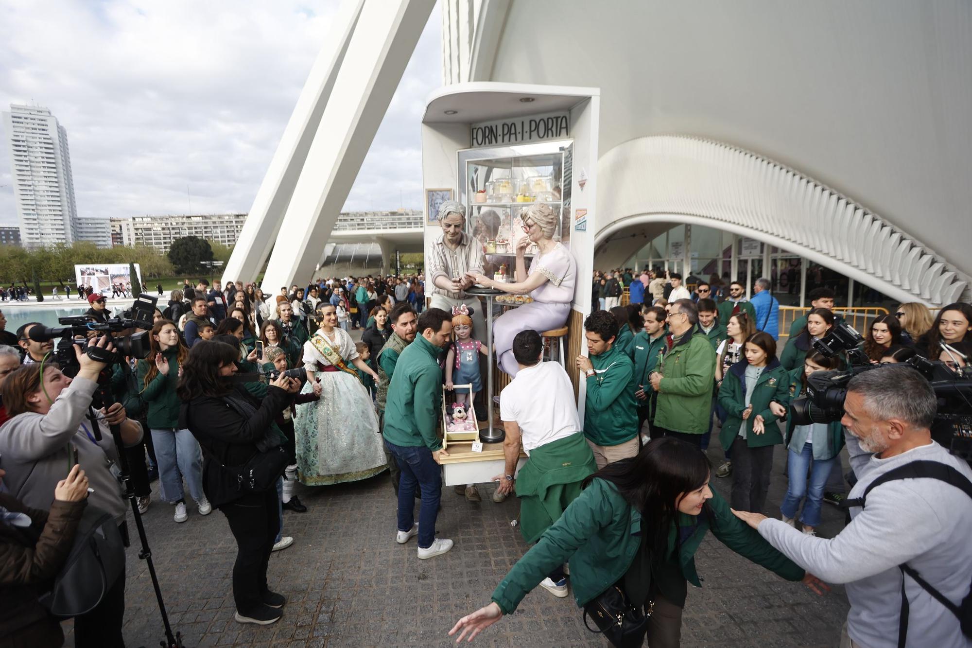 Así ha celebrado la Falla Convento Jerusalén el Ninot Indultat 2025