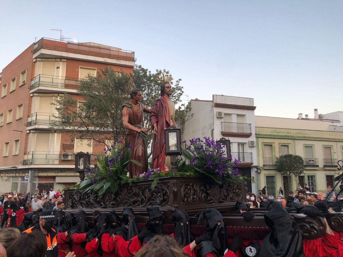 Paso del Prendimiento de Jesús, en el entorno del Hornito.