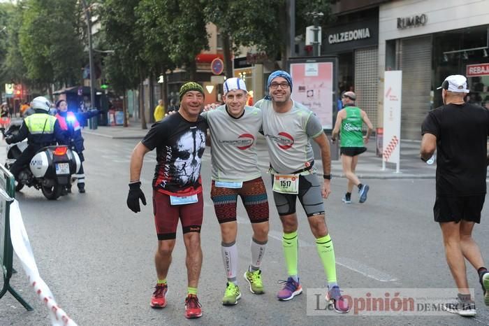 Salida Maratón y Media Maratón de Murcia