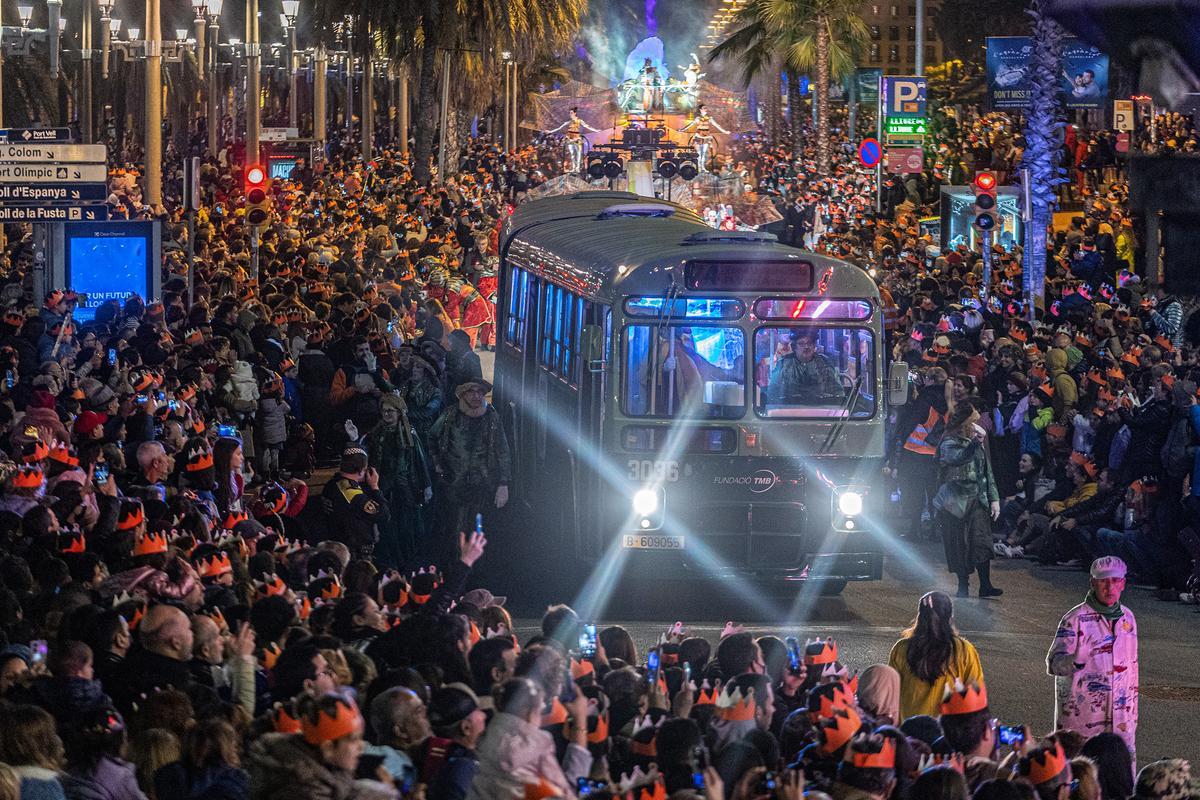 La Cabalgata vuelve a llenar de magia Barcelona