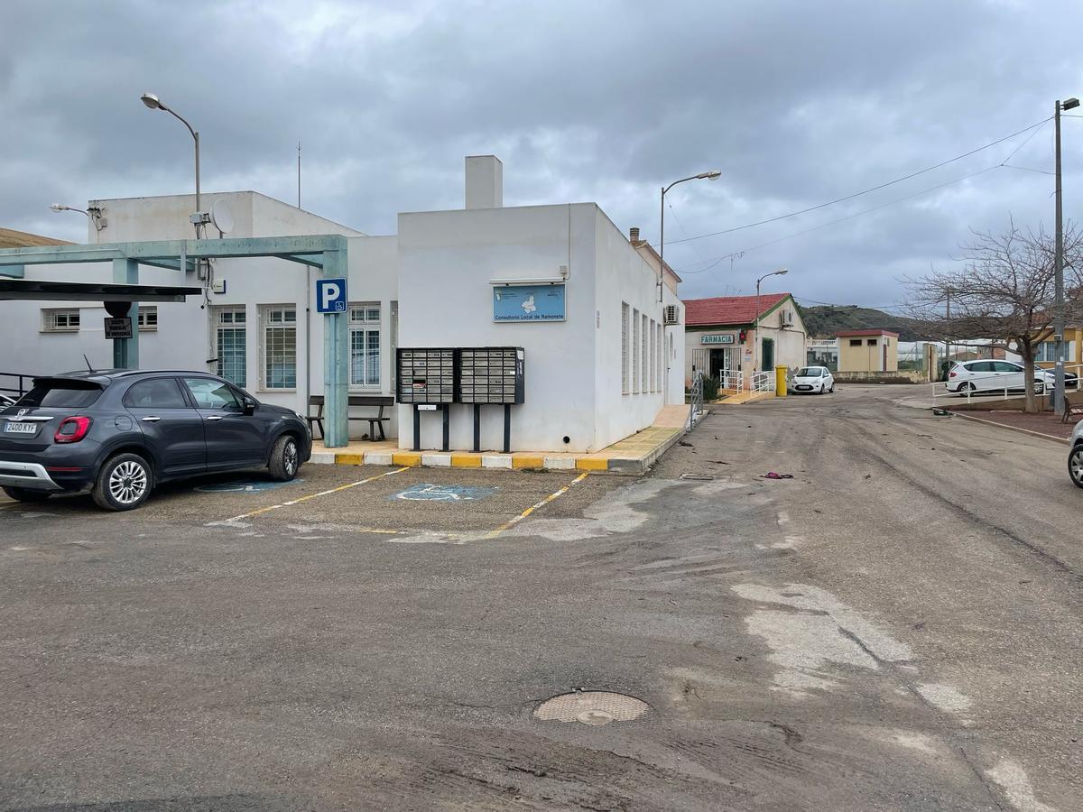 Consultorio de Ramonete, donde se ubica el camión cisterna.