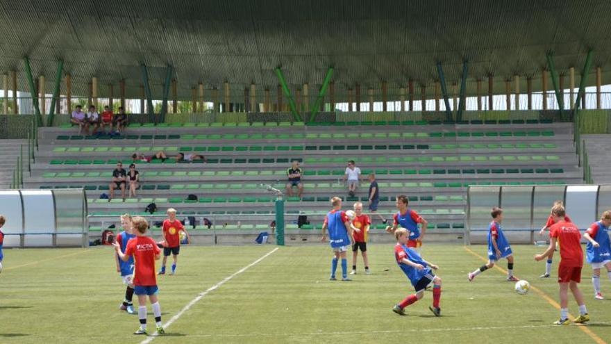 Imagen de uno de los campos de fútbol de la Ciudad Deportiva de Torrevieja
