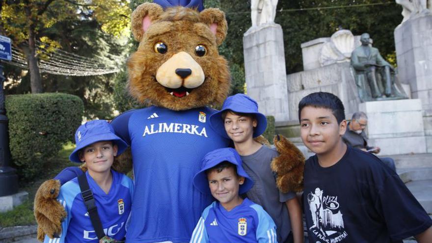 El vídeo del casting del ayudante de Garra, la mascota del Oviedo: &quot;Yo seré como Batman&quot;