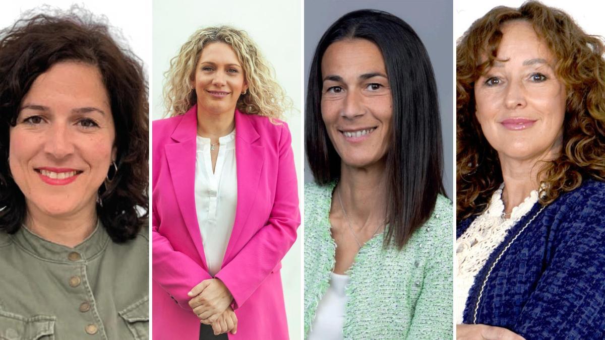 Candidatas a la alcaldía de Monda.