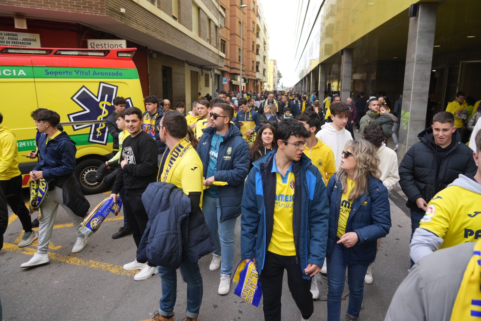 Galería | Así ha sido el gran recibimiento de la afición del Villarreal en la previa ante el Mallorca