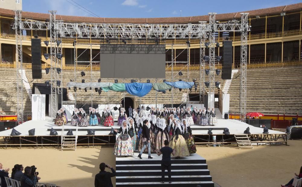 Segundo ensayo de la Gala de elección de la Bellea del Foc 2018