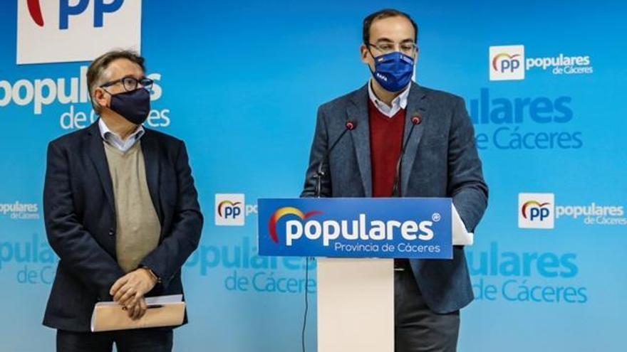 El PP presentará mociones para que Cáceres cuente con una plataforma logística