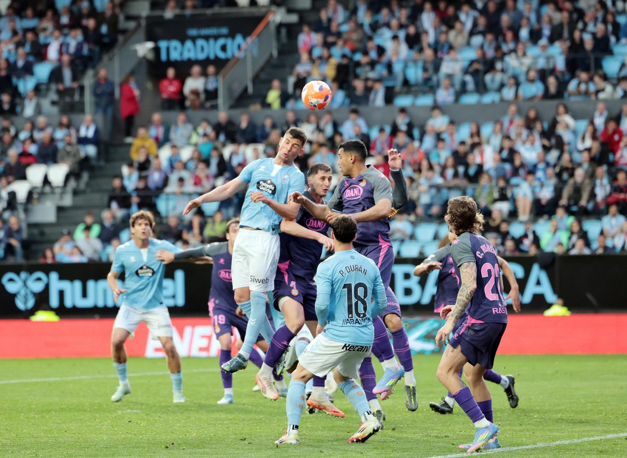 Las mejores imágenes del Celta - Espanyol