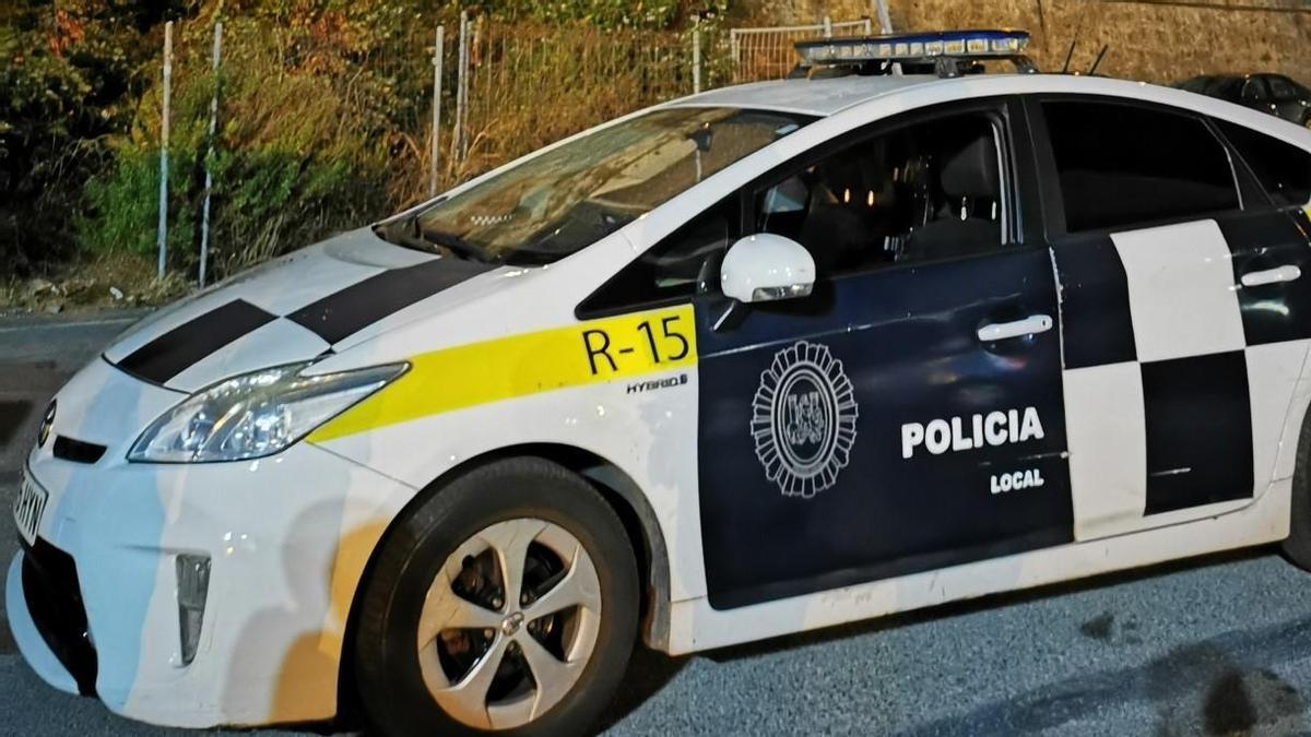 Vehículo de la Policía Local de Cádiz.