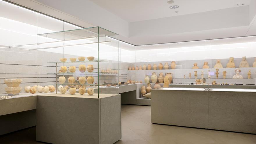 Las piezas ibicencas del Museo Arqueológico de Cataluña podrían volver de visita