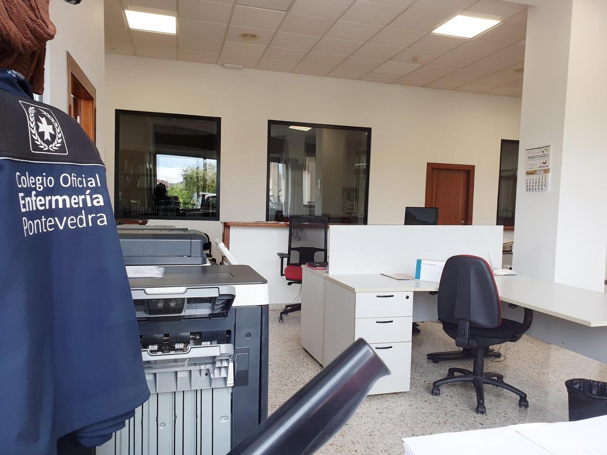 Sede en Vigo del Colegio Oficial de Enfermería de Pontevedra.