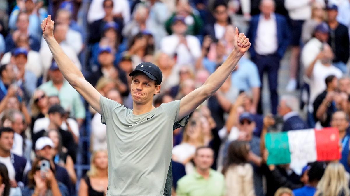 Jannik Sinner celebra su victoria en la final del US Open 2024