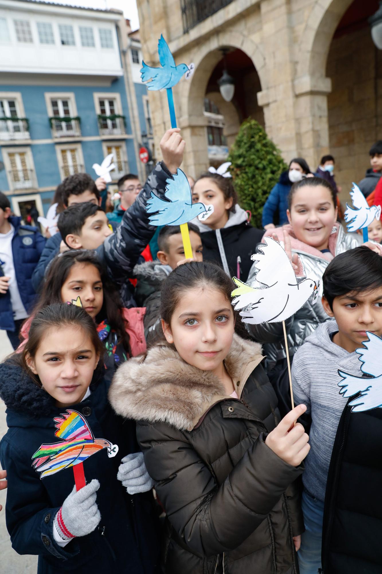 Los centros educativos celebran el día de la paz escolar