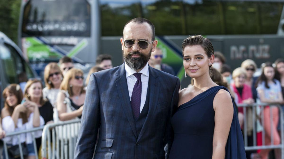 Risto Mejide y Laura Escanes en la boda de María Pombo y Pablo Castellanos