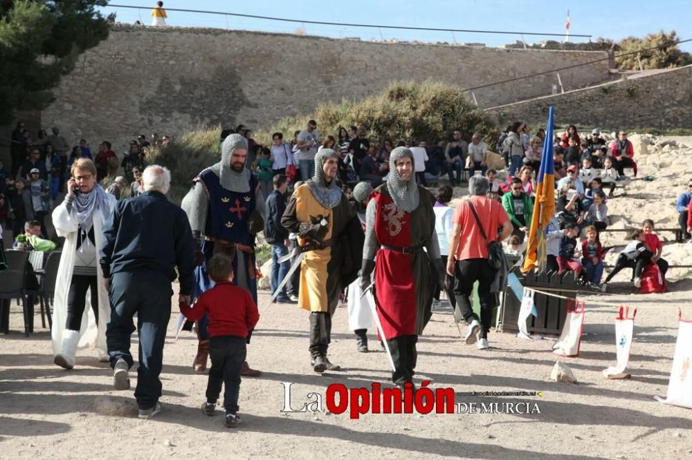 Refriega, acto de capitulación del Torneo Medieval y degustación de arroz desde la Fortaleza del Sol de Lorca