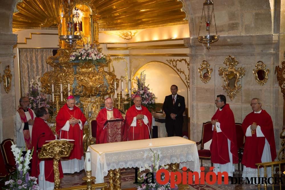 El arzobispo de Santiago visita Caravaca