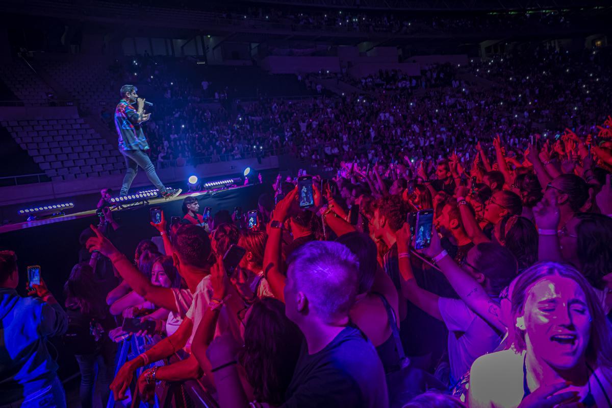 Concierto de Melendi en el Palau Sant Jordi de Barcelona