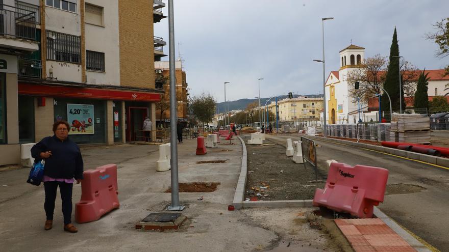 El Imdeec ofrece ayudas de hasta 4.500 euros a los negocios afectados por las obras de la avenida de Trassierra