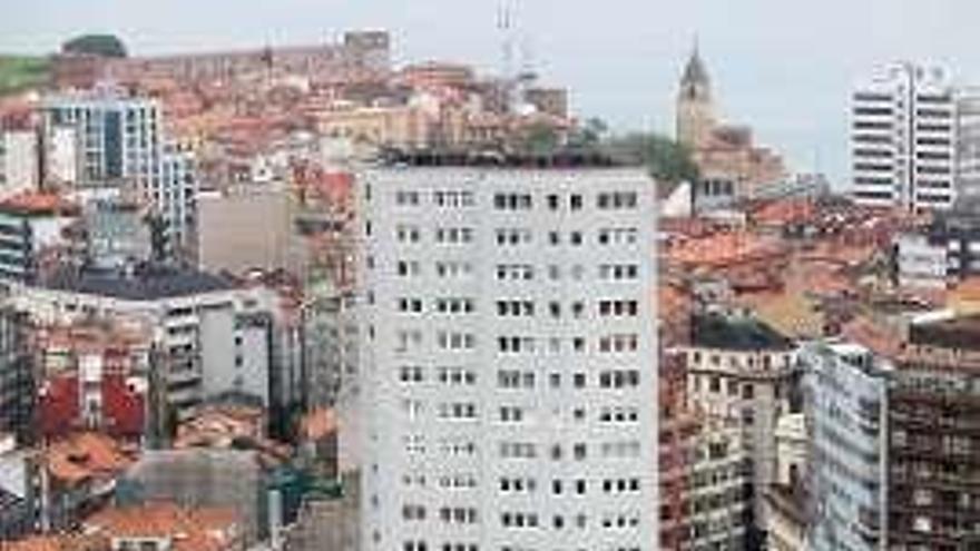 Una vista de Gijón.