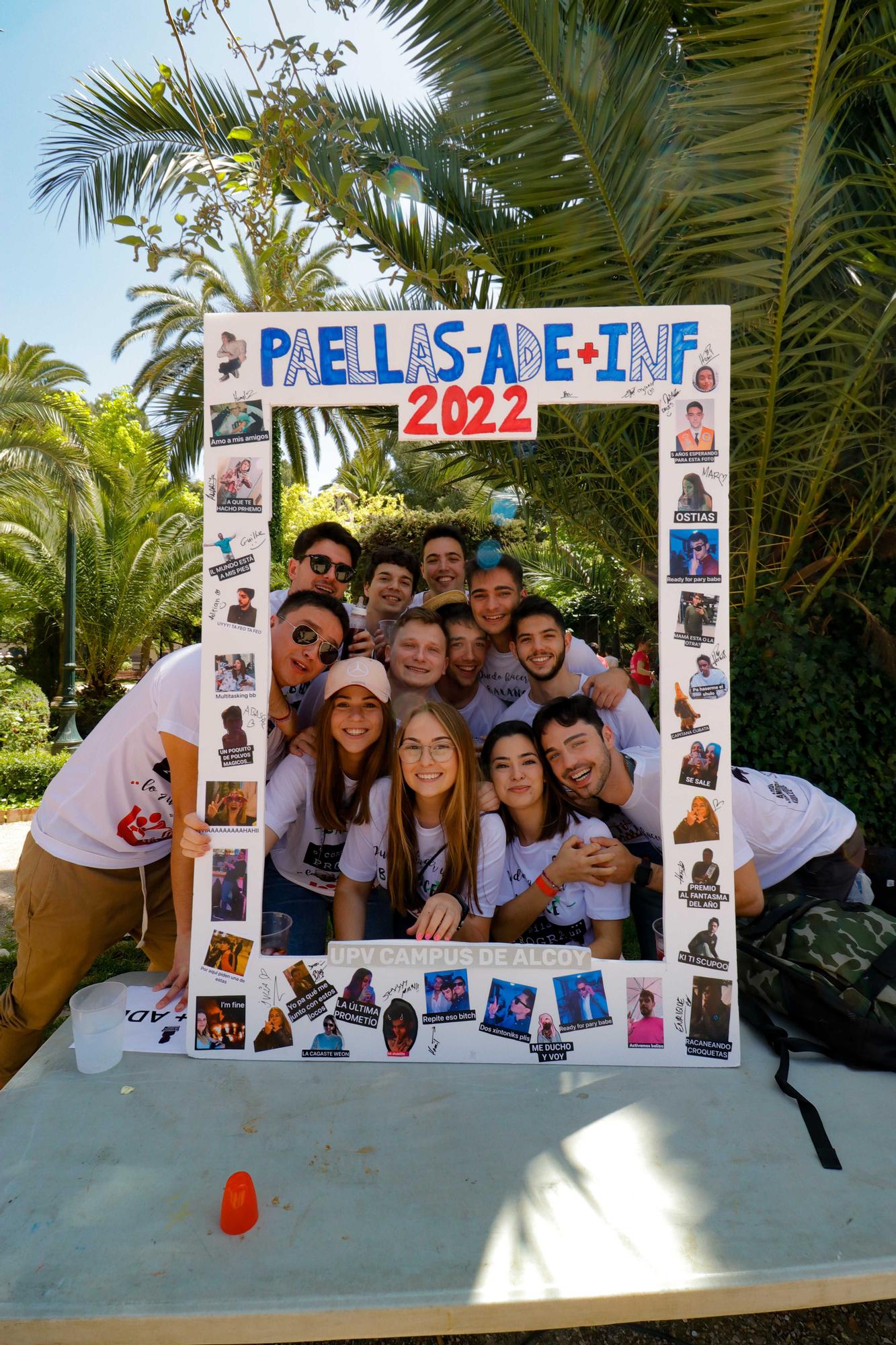 El Campus de Alcoy de la UPV recupera su fiesta de "las paellas"