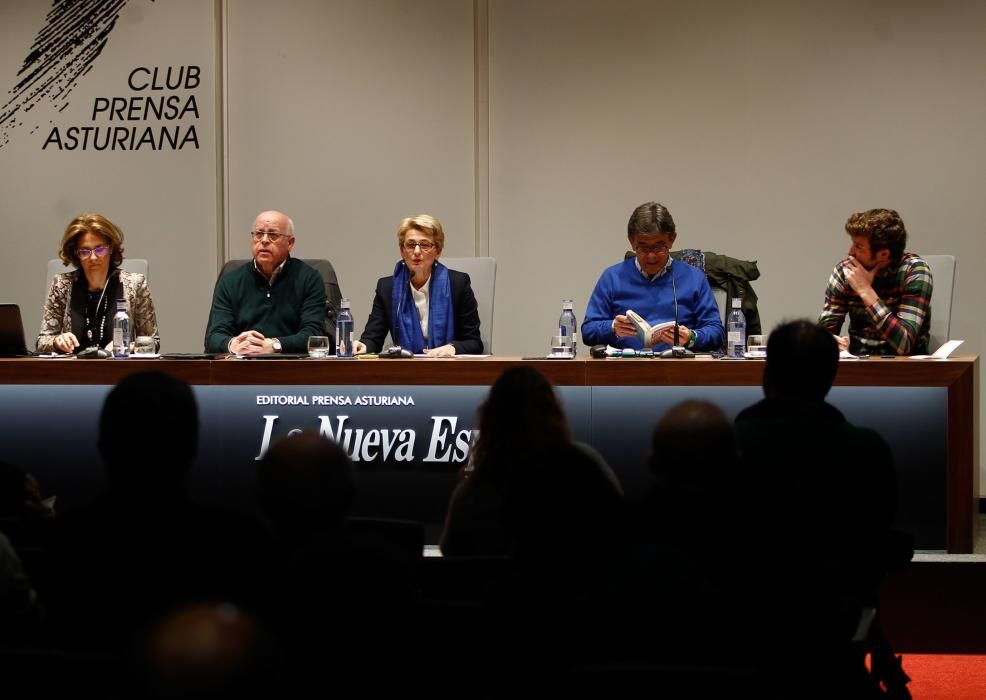 El modelo cultural de Oviedo en el Club de Prensa Asturiana
